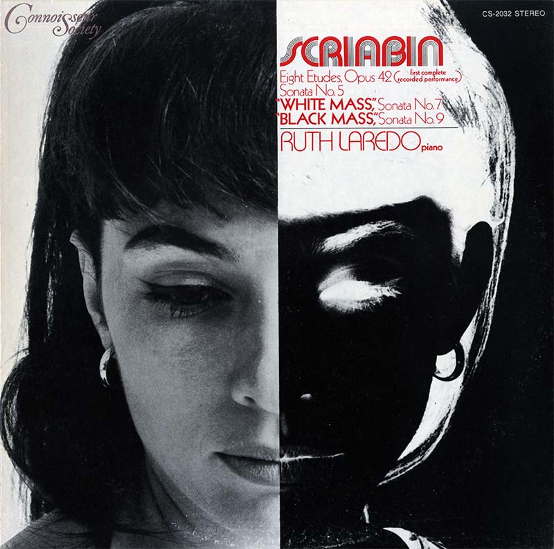 Album sleeve front for Scriabin