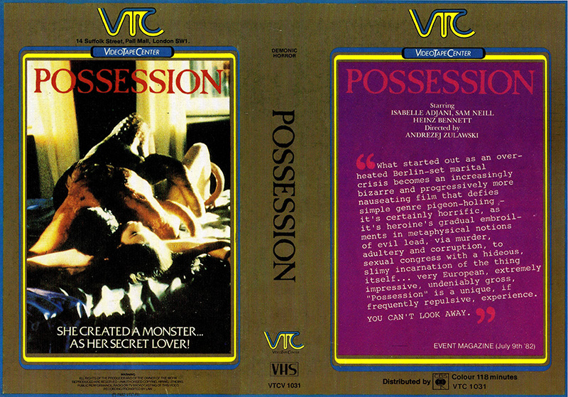Video Nasty video sleeve