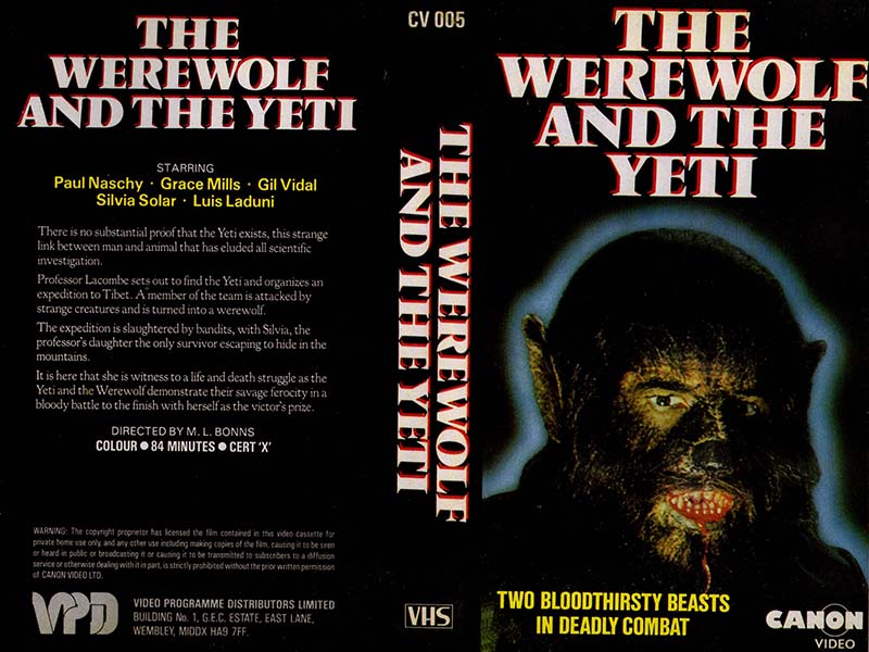 Video Nasty video sleeve